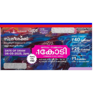 DHANALEKSHMI – Wednesday Lottery Ticket