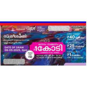 DHANALEKSHMI – Wednesday Lottery Ticket