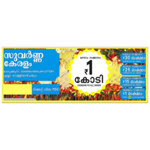 SUVARANA KERALAM – Friday Lottery Ticket